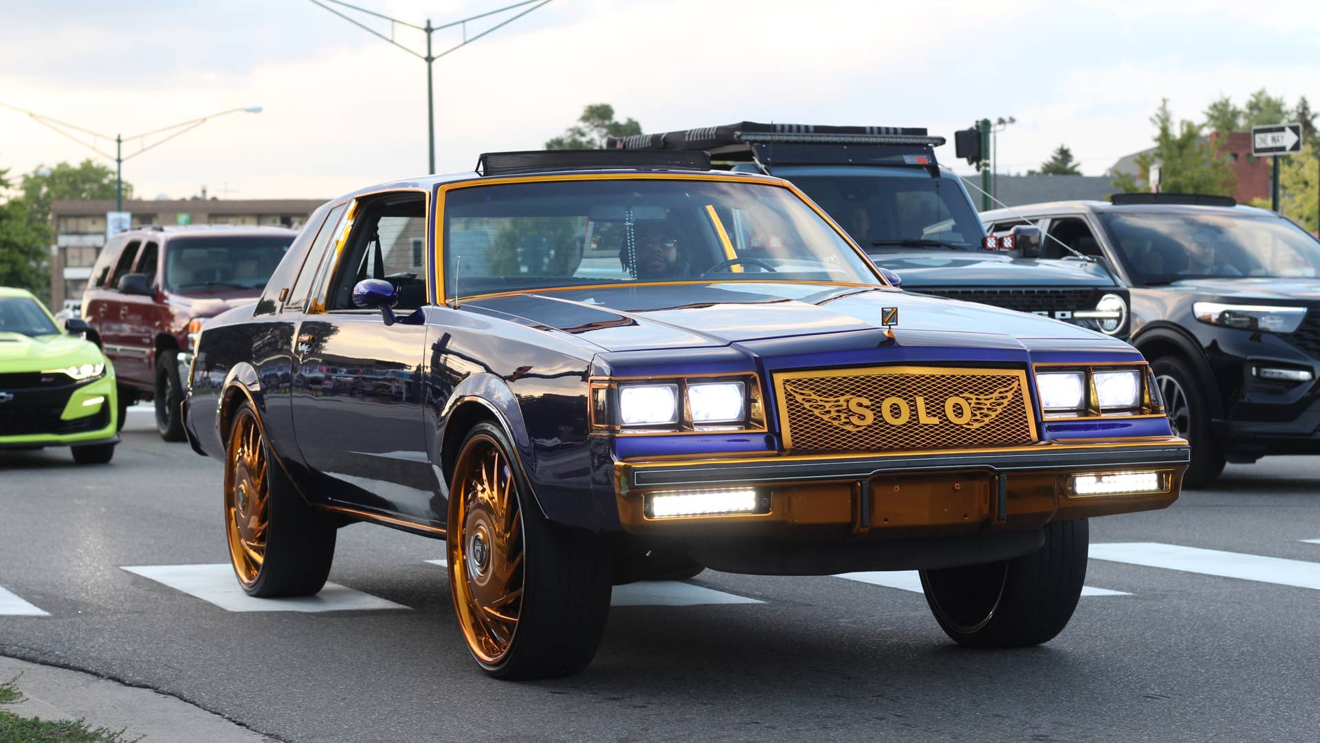Donk car at the Woodward Dream
